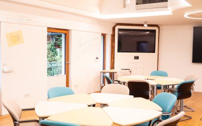 Auf Wände schreiben – Wie Whiteboard-Wände die Tagungsdynamik im OFFSITE sky der Galerie beflügeln